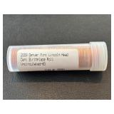 2009-D Lincoln Cent Birthplace Roll Uncirculated