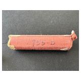 1955-D Lincoln Cent Roll