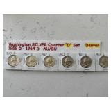 Washington Denver Silver Quarter Set