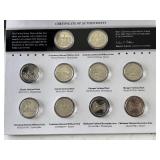 2011 America the Beautiful Quarter Set
