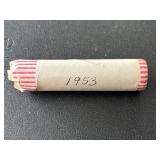 1953 Lincoln Cent Roll