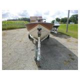 1981 Smokercraft Fishing Boat and 1980 E-Z Loader Boat Trailer
