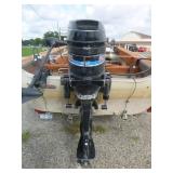 1981 Smokercraft Fishing Boat and 1980 E-Z Loader Boat Trailer