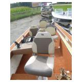 1981 Smokercraft Fishing Boat and 1980 E-Z Loader Boat Trailer