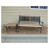 Outdoor Bench and Table
