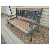 Outdoor Bench and Table