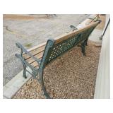 Outdoor Bench and Table
