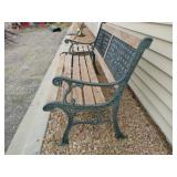 Outdoor Bench and Table