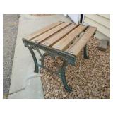 Outdoor Bench and Table