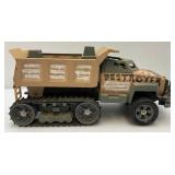 Two Toy Trucks Including Animal Monster Truck And Destroyer Army Truck