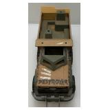 Two Toy Trucks Including Animal Monster Truck And Destroyer Army Truck