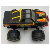 Two Toy Trucks Including Animal Monster Truck And Destroyer Army Truck