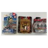 Misc. Collectible Toys Including Star Wars & More Most New In Pack (Boxes Beat Up)