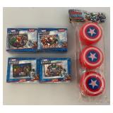 Misc. Collectible Toys Including Star Wars & More Most New In Pack (Boxes Beat Up)