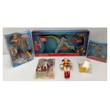 Misc. Collectible Wonder Woman Action Figures And More (NIP)