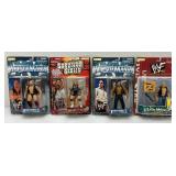 Misc. Wrestling Action Figures Including Stone Cold Steve Austin And More (NEW IN PACK)