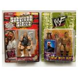 Misc. Wrestling Action Figures Including The Rock And More (NEW IN PACK)