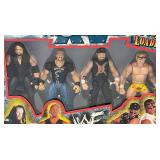 1999 Jacks Pacific WWF MOC BCA Wrestlemania XV Fully Loaded Box Set Kmart (NEW IN PACK)