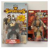 Misc. Wrestling Action Figures Including PAPA SHANGO And More (NEW IN PACK)