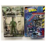 Misc. Collectible Action Figures Including Matrix, X- Men And More (NOC)