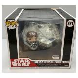 Collectible FUNKO POP! Star Wars Han Solo In The Millennium Falcon (NIB)
