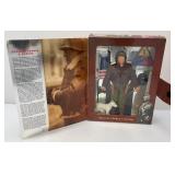 Two Vintage GI Joe Classic Collection 12" Action Figures Including General Patton (Spots On Jacket Stuck To Plastic) & Dwight Eisenhower (NIB)