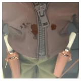 Two Vintage GI Joe Classic Collection 12" Action Figures Including General Patton (Spots On Jacket Stuck To Plastic) & Dwight Eisenhower (NIB)