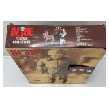 Two Vintage GI Joe Classic Collection 12" Action Figures Including General Patton (Spots On Jacket Stuck To Plastic) & Dwight Eisenhower (NIB)