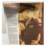 Two Vintage GI Joe Classic Collection 12" Action Figures Including General Patton (Spots On Jacket Stuck To Plastic) & Dwight Eisenhower (NIB)