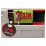 Two Collectible SNES Super Nintendo Cartridge Case 2XL T-Shirts Including Zelda & Super Metroid (Both Factory Sealed)