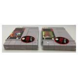Two Collectible SNES Super Nintendo Cartridge Case 2XL T-Shirts Including Zelda & Super Metroid (Both Factory Sealed)