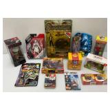 Misc. Collectible  Action Figures Including GI Joe Spiderman & More (NIB)