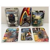 Misc. STAR TREK Action Figures (NIP) Some Old Stock