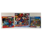 Large Group Of Spiderman Puzzles (Factory Sealed)