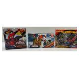 Large Group Of Spiderman Puzzles (Factory Sealed)