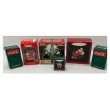 Misc. Collectible Coca Cola Ornaments (NIB)