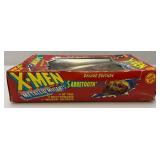 Vcintage Marvel Comics Collec tible X-Men Deluxe Sabertooth 10" Action Figure (New Old Stock) Box Beat Up