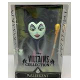 Misc. Collectible Villains Figurines Including FUNKO Pop! Ursula & Disney Villains Collection Limited Release Maleficent Has Crack In Plastic On Box (Both NIB)