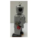 Schylling Sparkling Mike Wind Up Robot in Original Box (Like New)