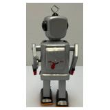 Schylling Sparkling Mike Wind Up Robot in Original Box (Like New)