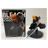 Misc. Collectible Anime Figurines Including BLEACH Kurosaki Ichigo & More (One New In Box)