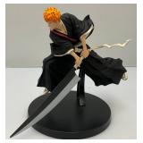 Misc. Collectible Anime Figurines Including BLEACH Kurosaki Ichigo & More (One New In Box)