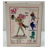 Misc. Collectible Anime Figurines Including Banpresto Otherworlder "Hinata Sakaguchi" (NIB) & Macross 30 Aniversary SQ Figure MYLENE JENIUS (Pre-owned)