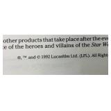 Misc. STAR WARS Collectibles And Action Figures Including Micro Machines And More(NIP) Some Old Stock