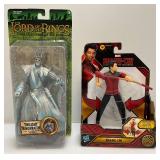 Misc Collectible Action Figures Including Lord Of The Rings, Simpson