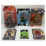 Misc Collectible Action Figures Including DC, Marvel And More (NIB) Some Boxes Beat Up A Little