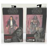 STAR WARS The Black Series "The Mandalorian, Obi-Wan Kenobi & Han Solo" (NIB)