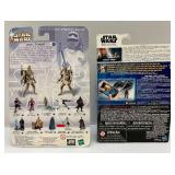 Misc. STAR WARS Action Figures (NIP) Some Old Stock
