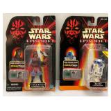 Misc. STAR WARS EPISODE I Action Figures (NIP) Some Bubbles Yellowed