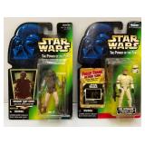 Misc. STAR WARS Power Of The Force  Action Figures (NOC) Some Bubbles Yellowed